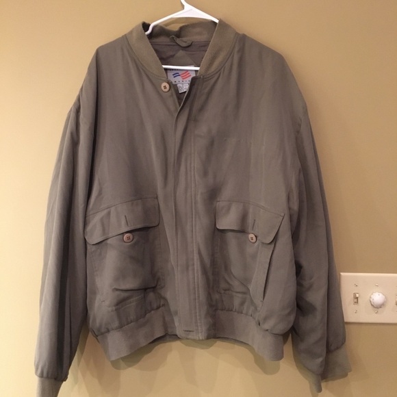 Perry Ellis Bomber Jacket - Picture 1 of 4